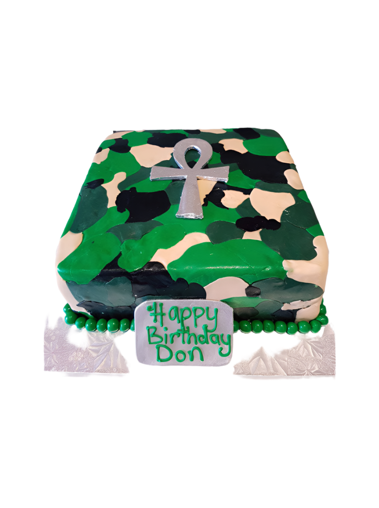 Don Army Fondant Cake