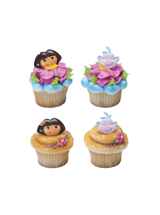 Dora the Explorer Dos Amigos Cupcakes - (Pack of 6)