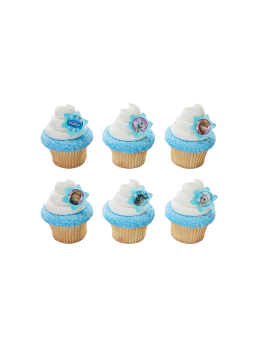 Frozen Adventure Friends Rings Cupcakes