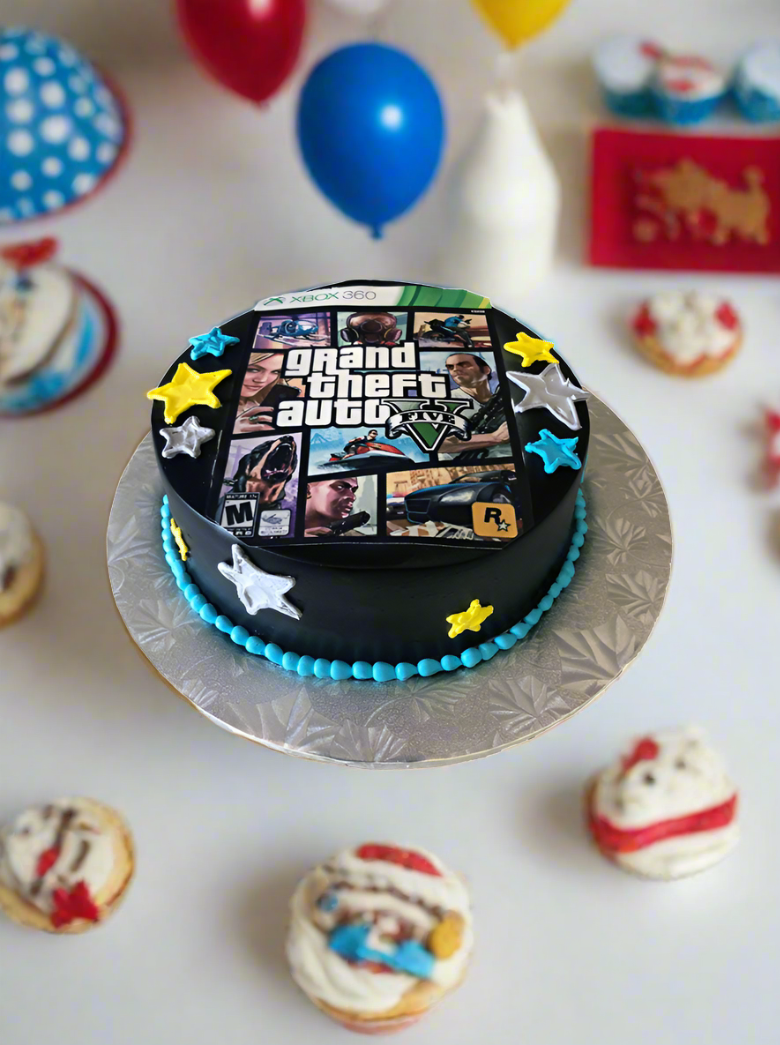 Gta Birthday Cake