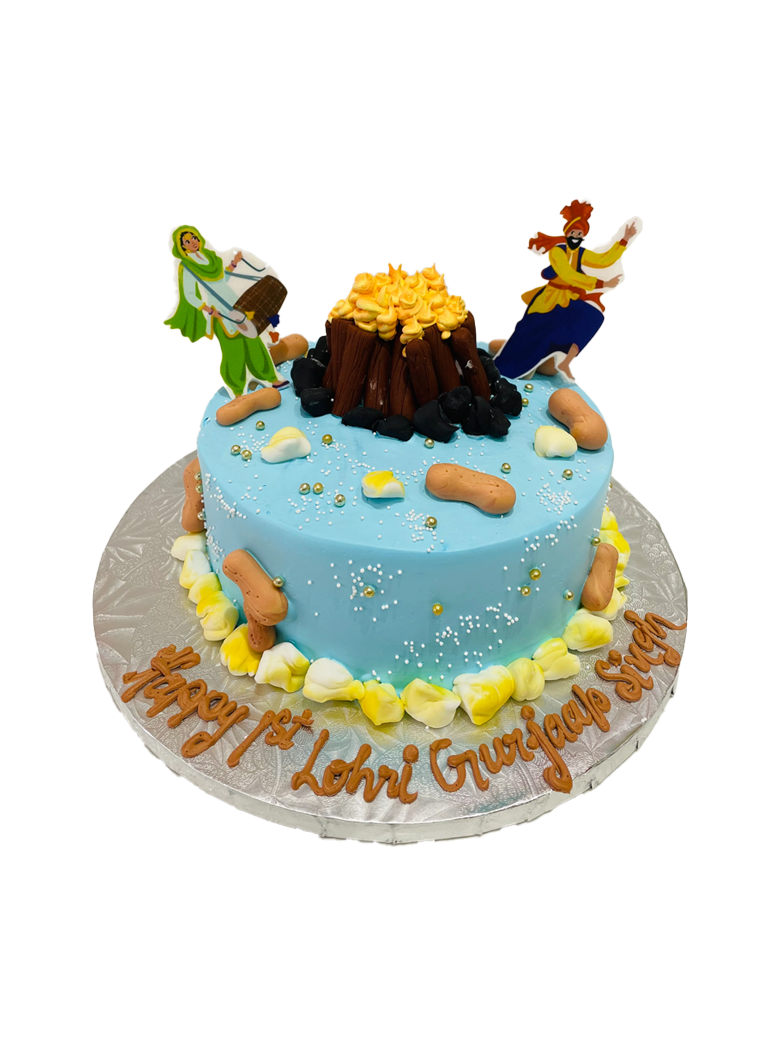 Gurjaap Lohri Cake