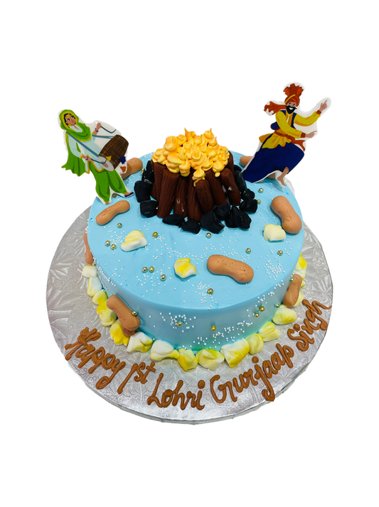 Gurjaap Lohri Cake