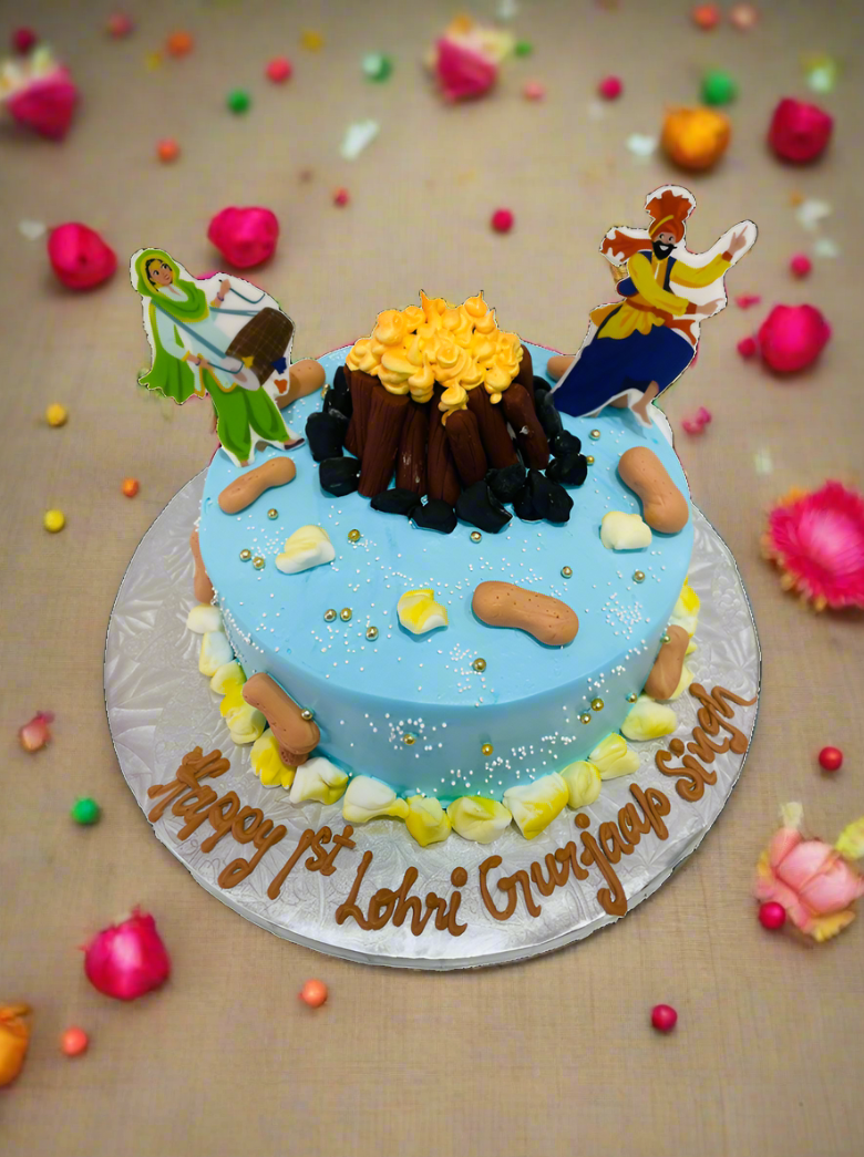 Gurjaap Lohri Cake