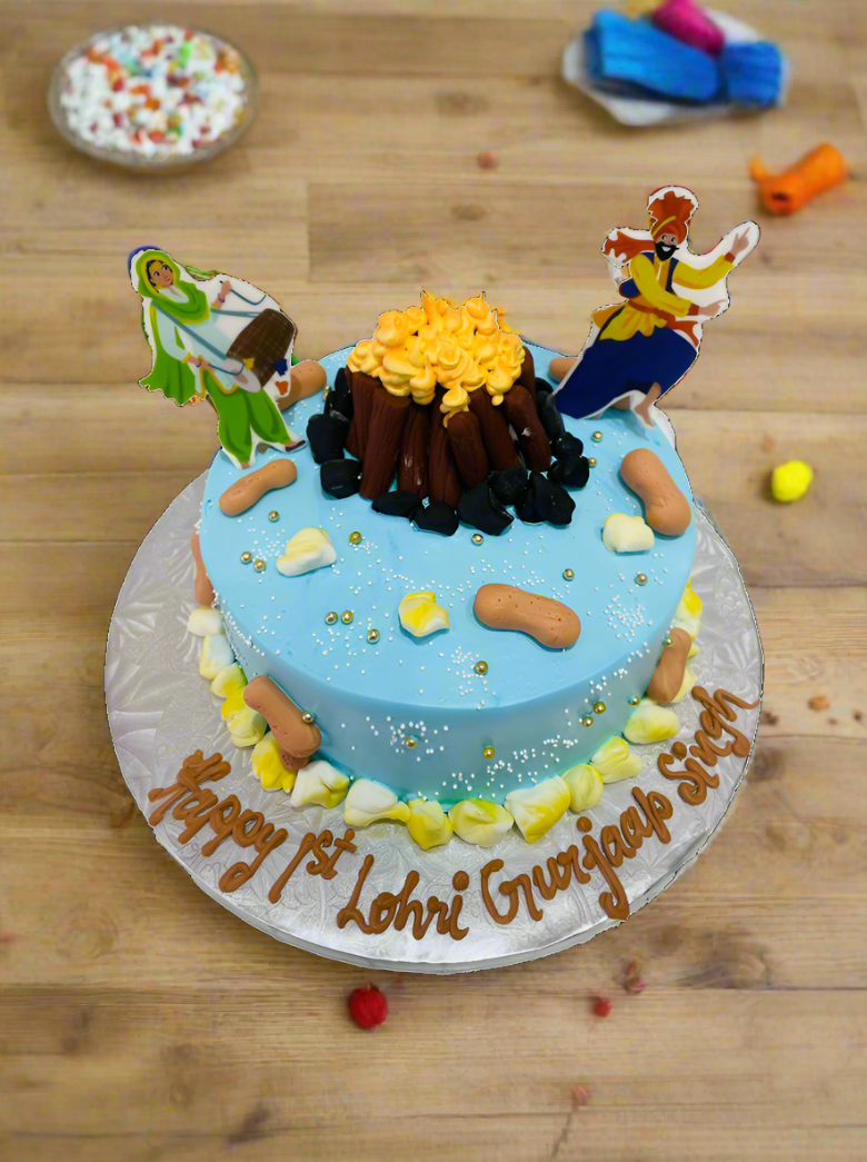 Gurjaap Lohri Cake