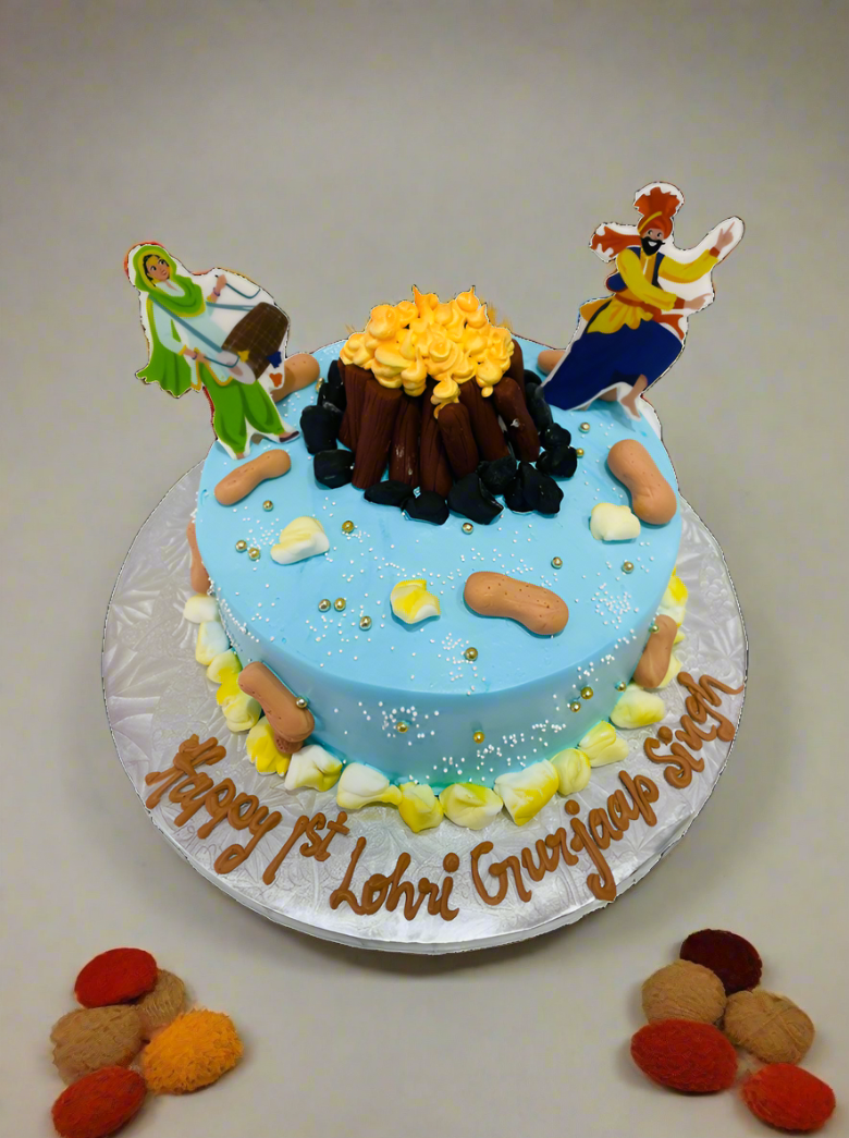 Gurjaap Lohri Cake