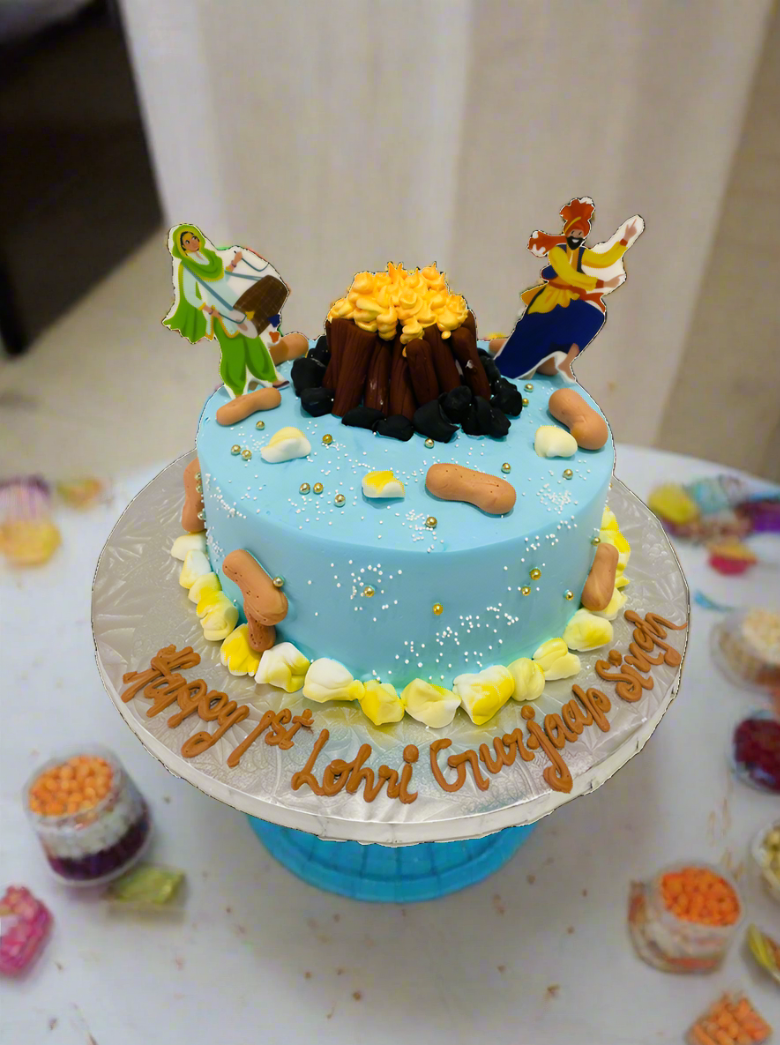 Gurjaap Lohri Cake