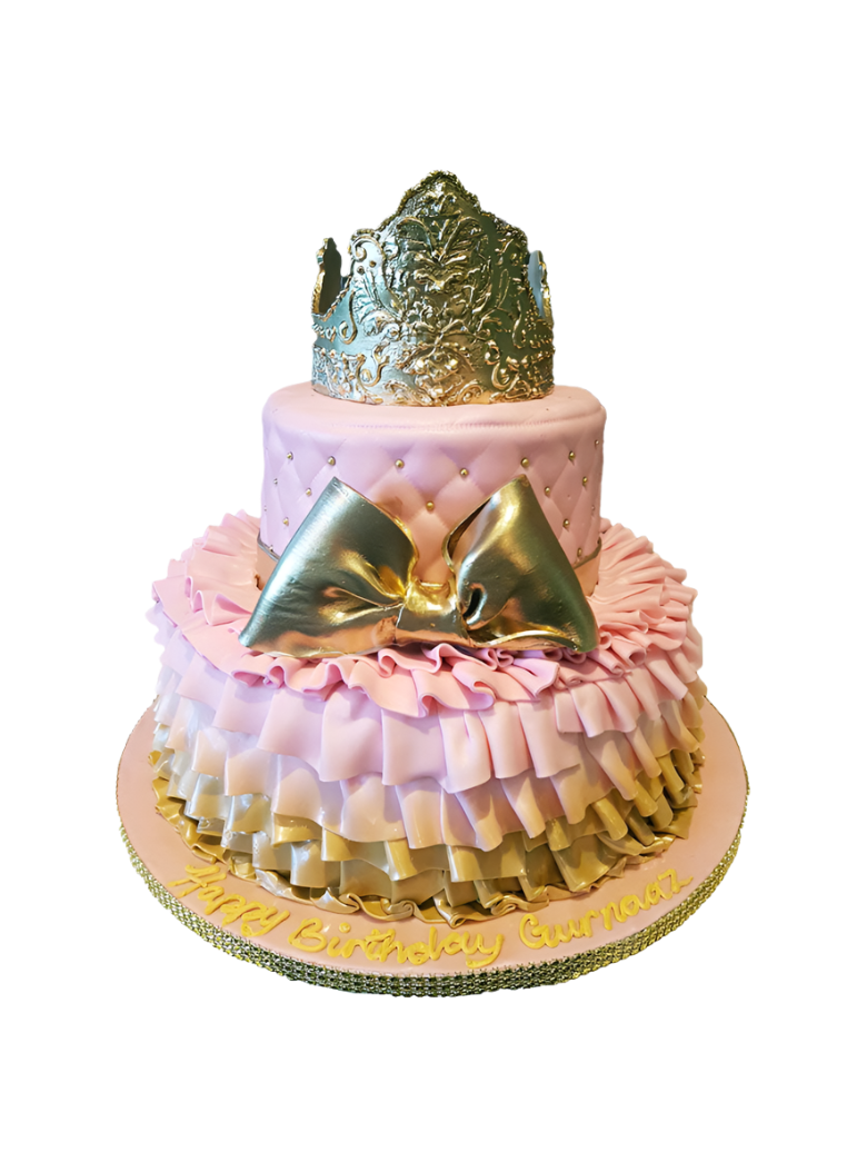 Gurnaaz Fondant Birthday Cake