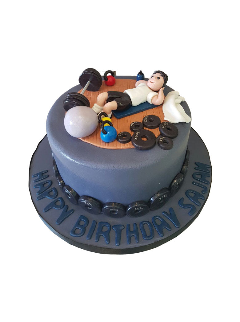 Gym Themed Cake