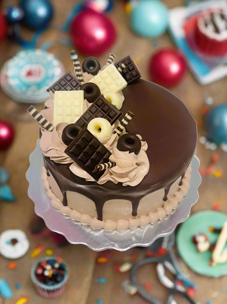 Hemish Chocolate Birthday Cake