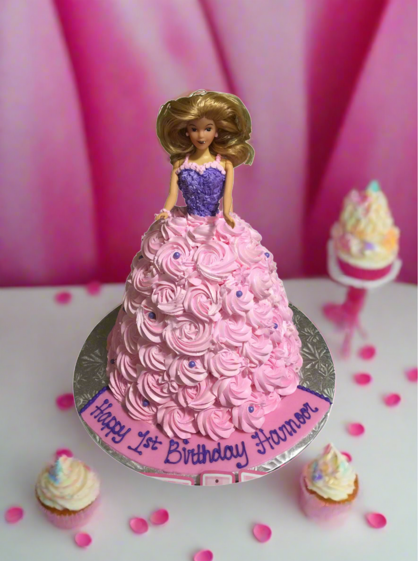 Harnoor Barbie Doll Cake