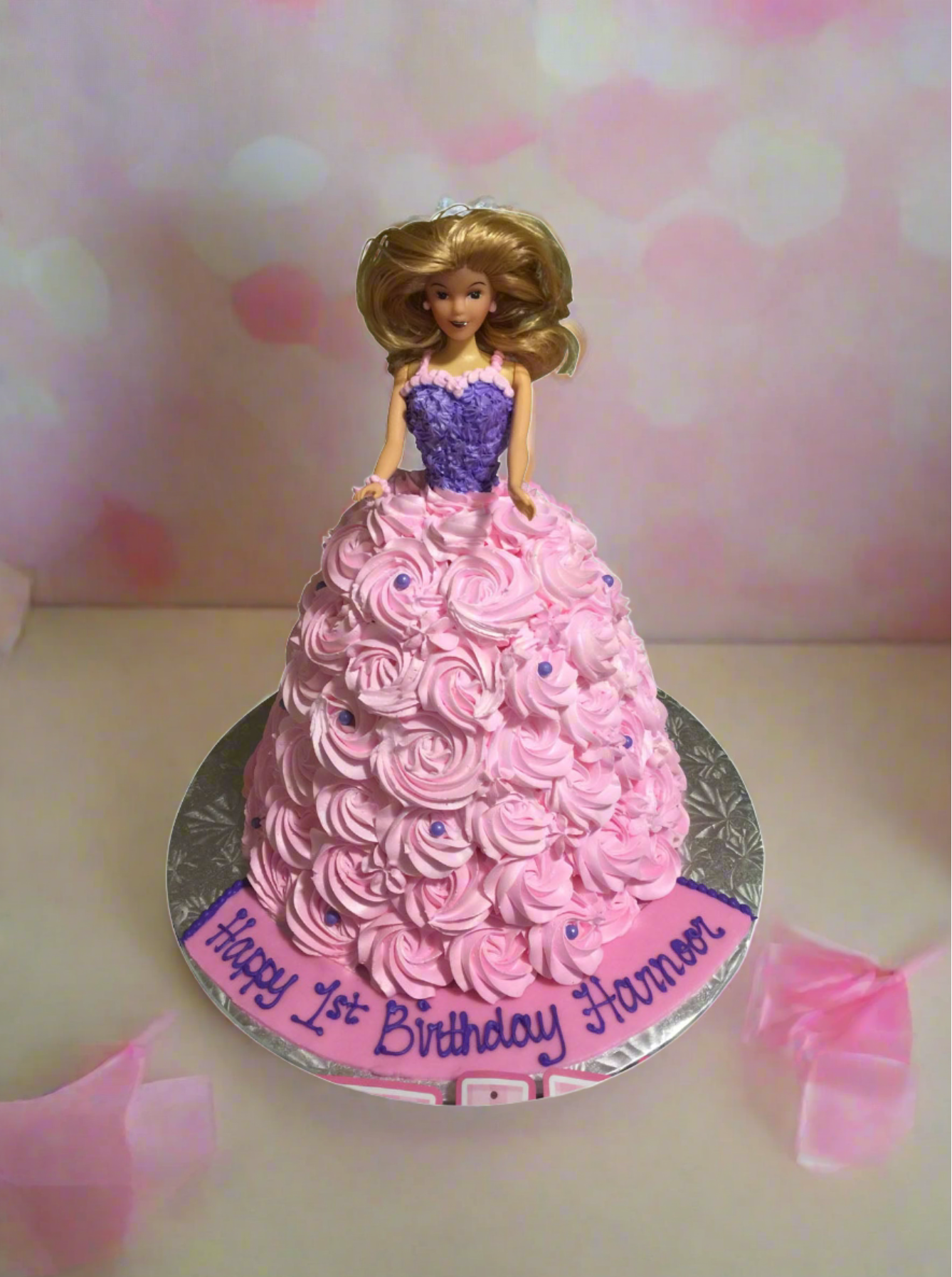 Harnoor Barbie Doll Cake