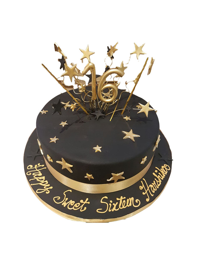 Harshika Sweet Sixteen Cake