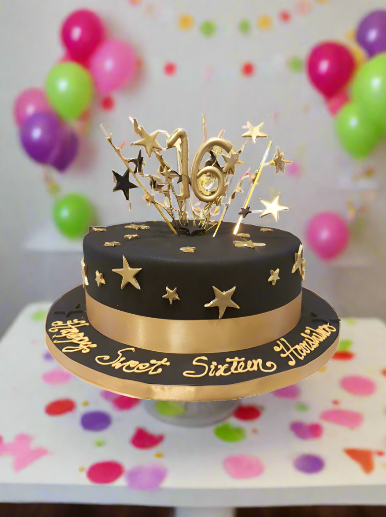 Harshika Sweet Sixteen Cake