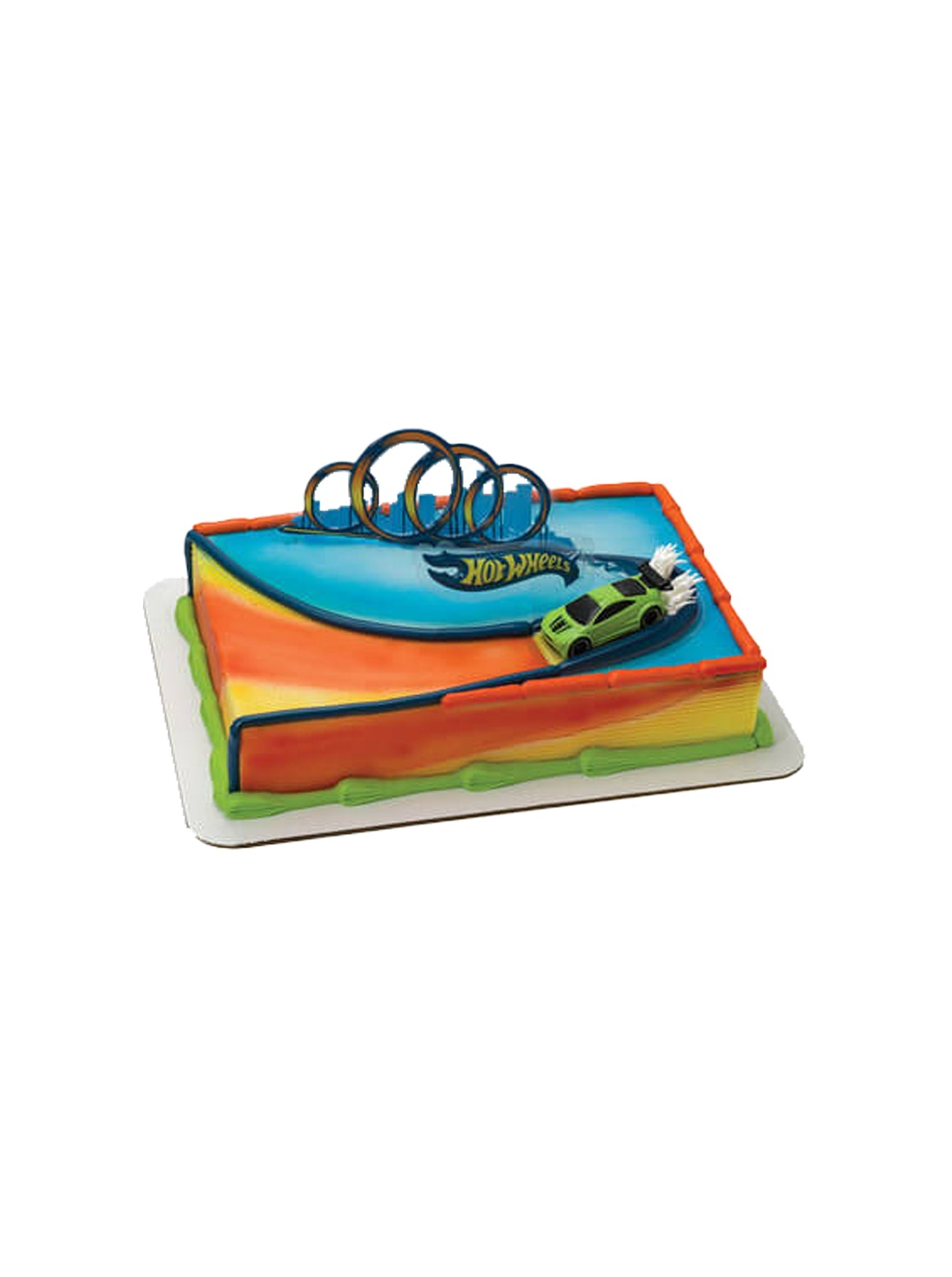 Hot Wheels Drift Cake