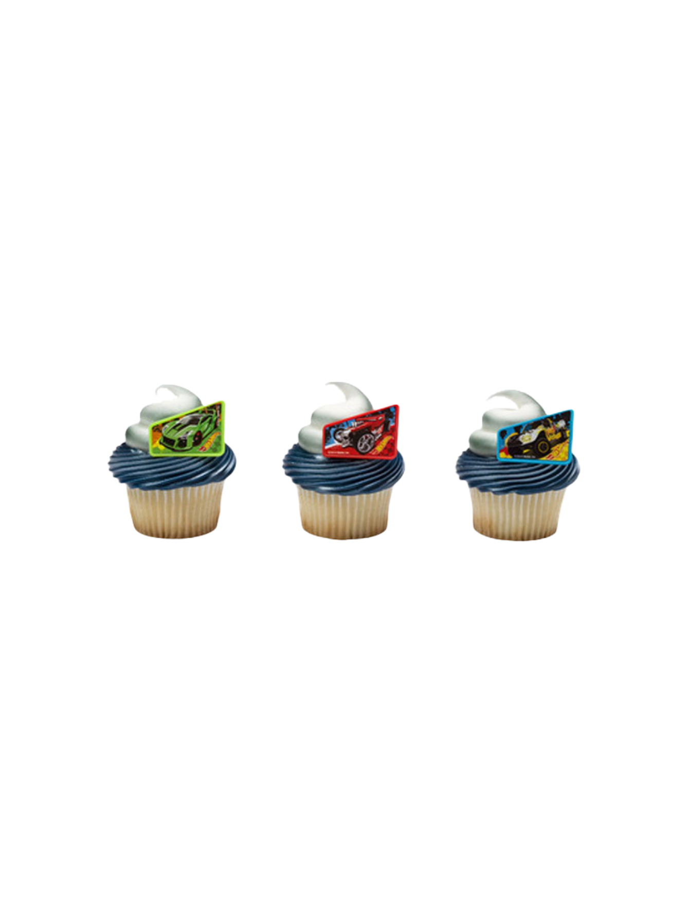 Hot Wheels Way 2 Fast Cupcakes - (Pack of 6)