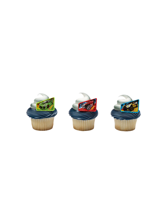 Hot Wheels Way 2 Fast Cupcakes - (Pack of 6)