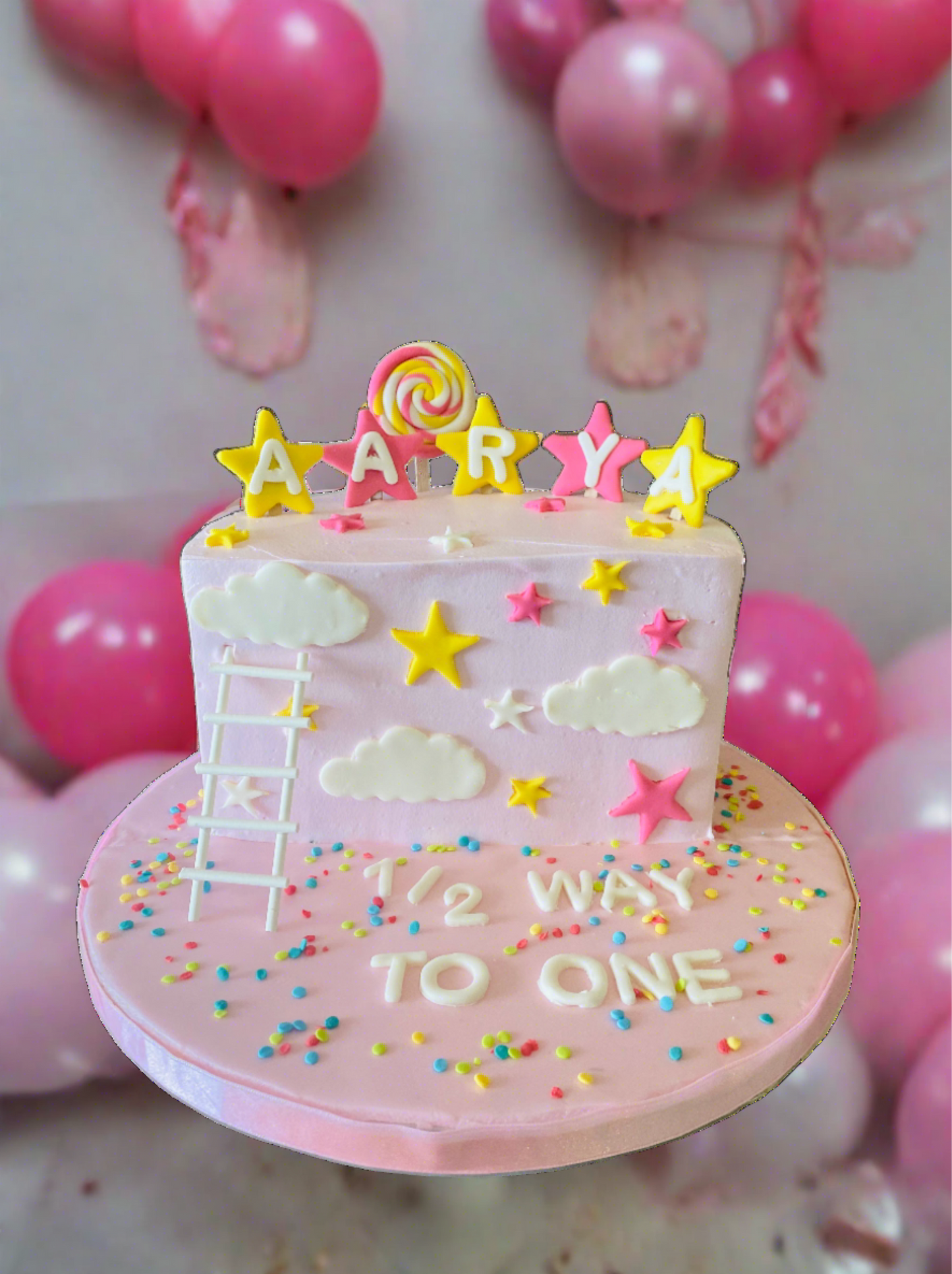 Aarya Half Birthday Cake