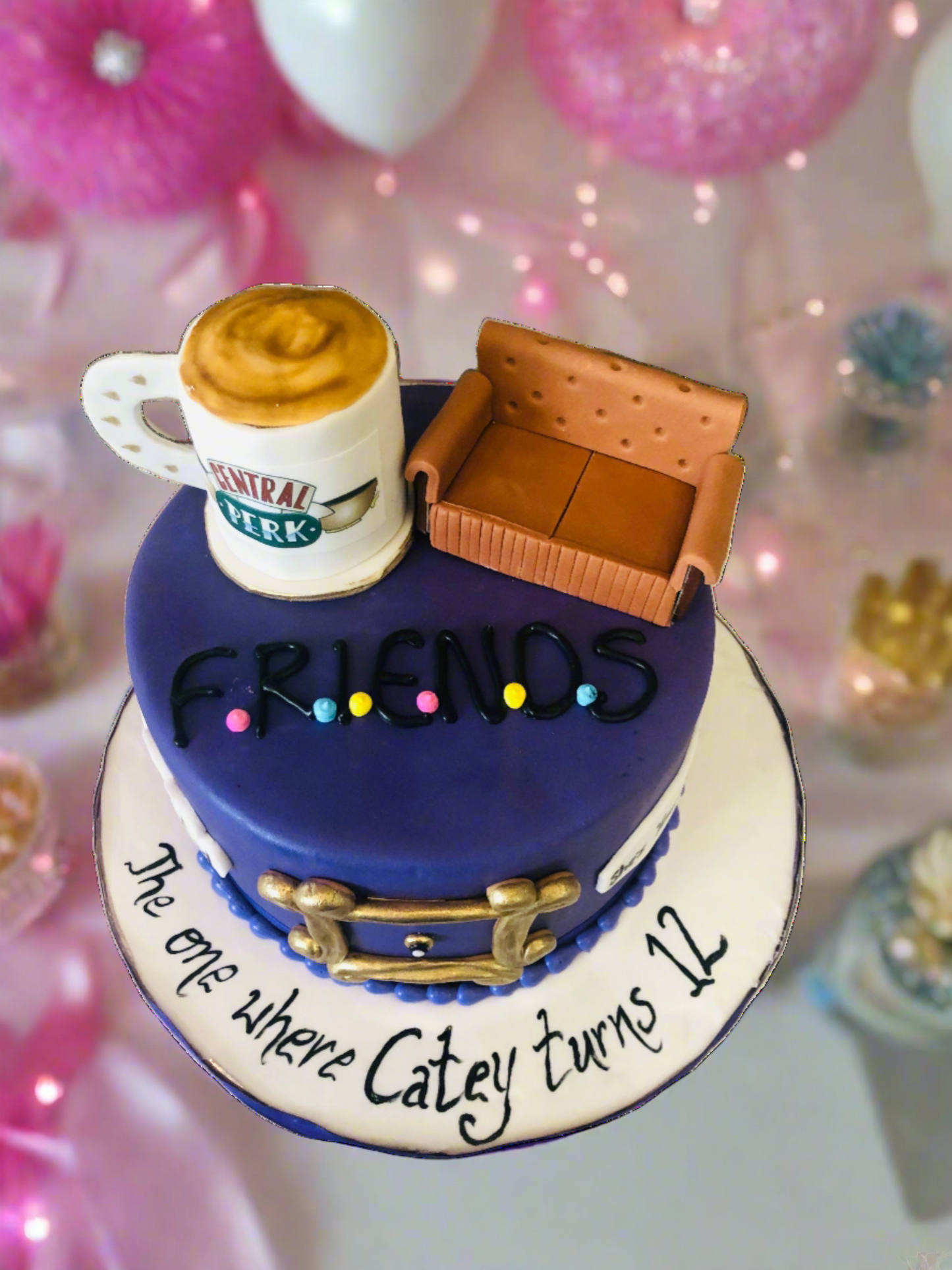 Friends Fondant Cake