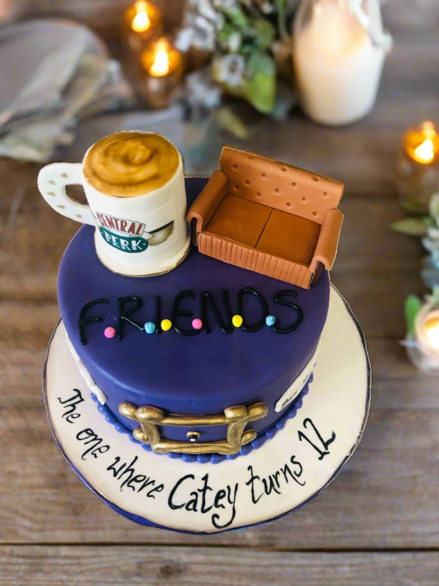 Friends Fondant Cake