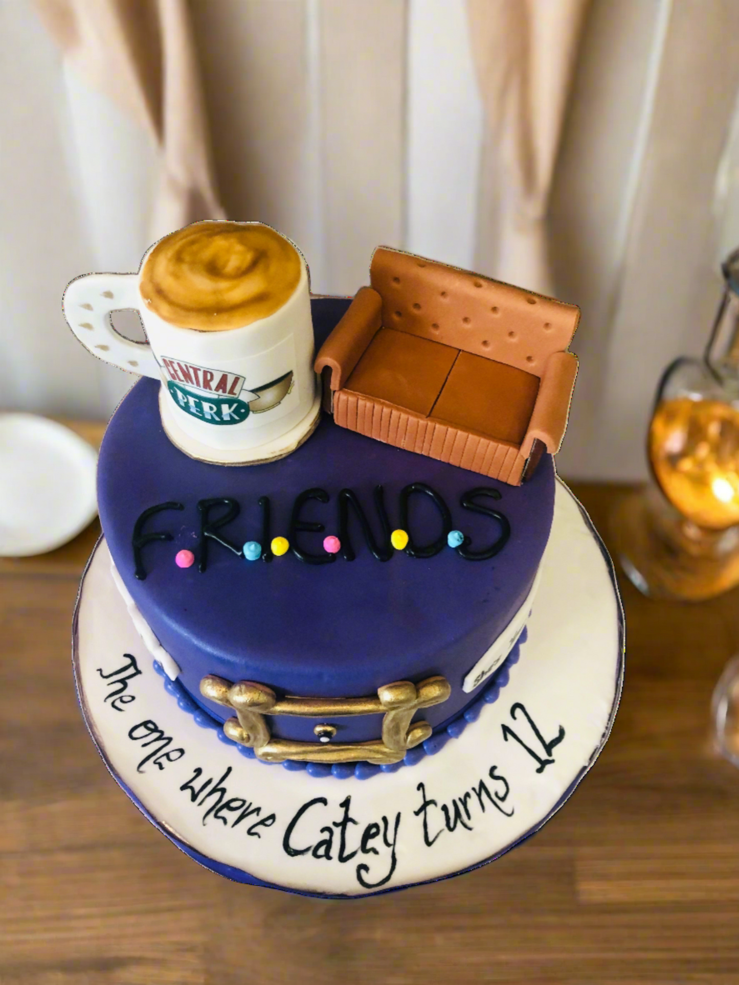 Friends Fondant Cake