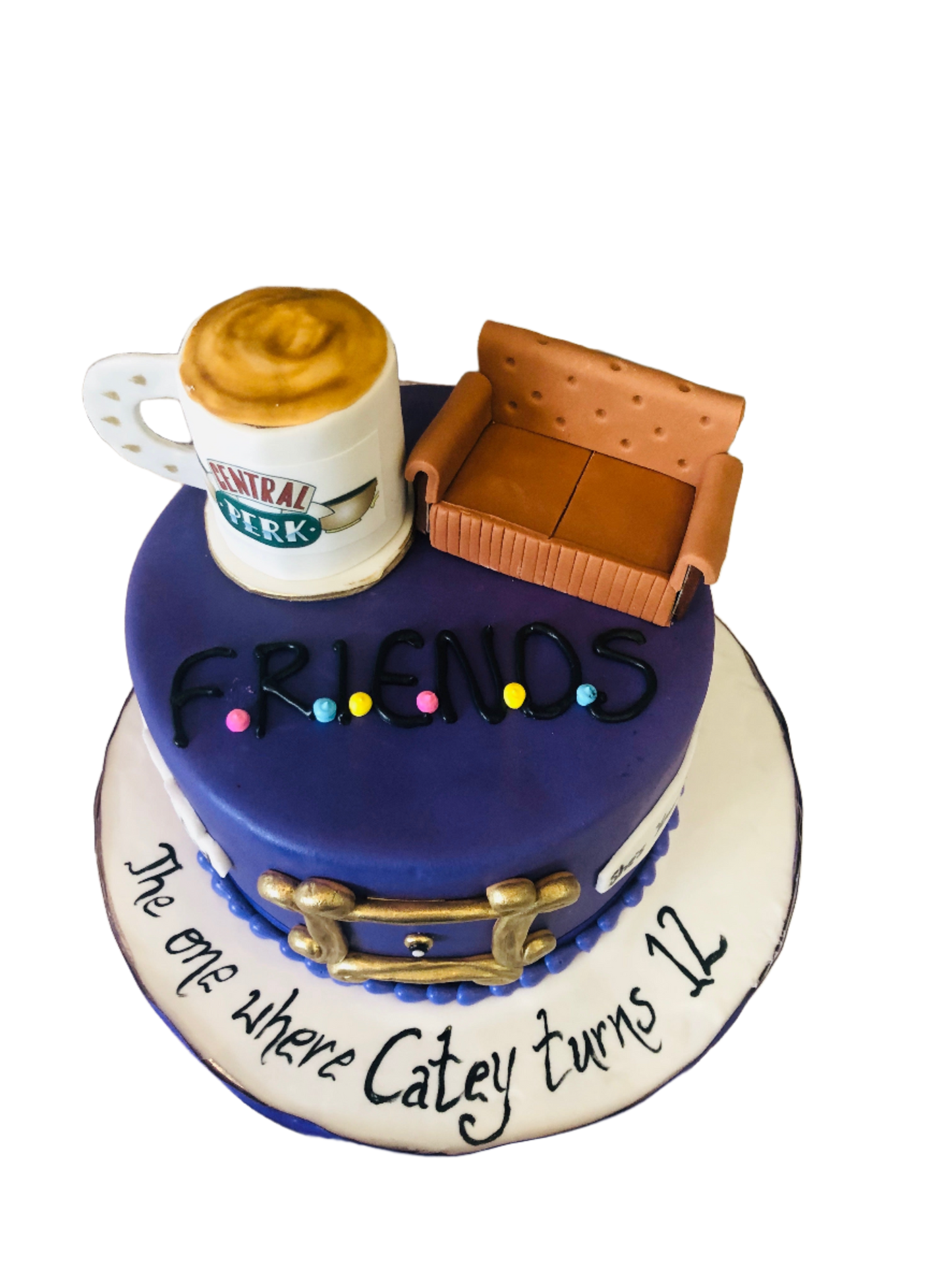 Friends Fondant Cake