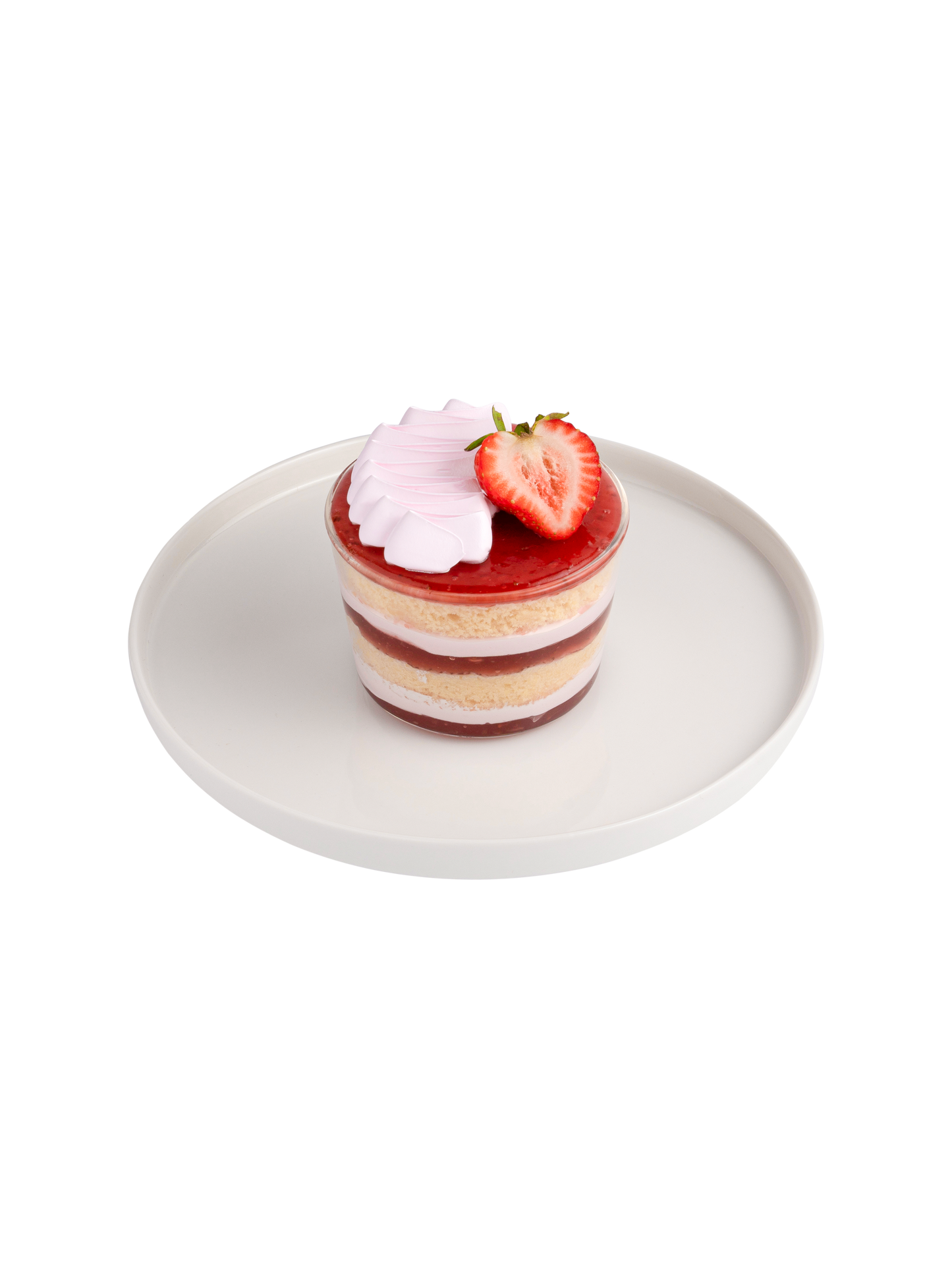 Vegan Strawberry Dessert Cup