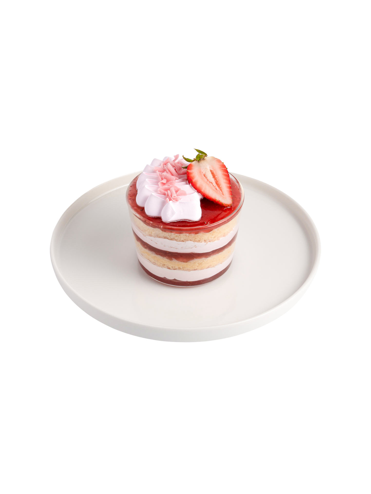 Strawberry Symphony Dessert Cup