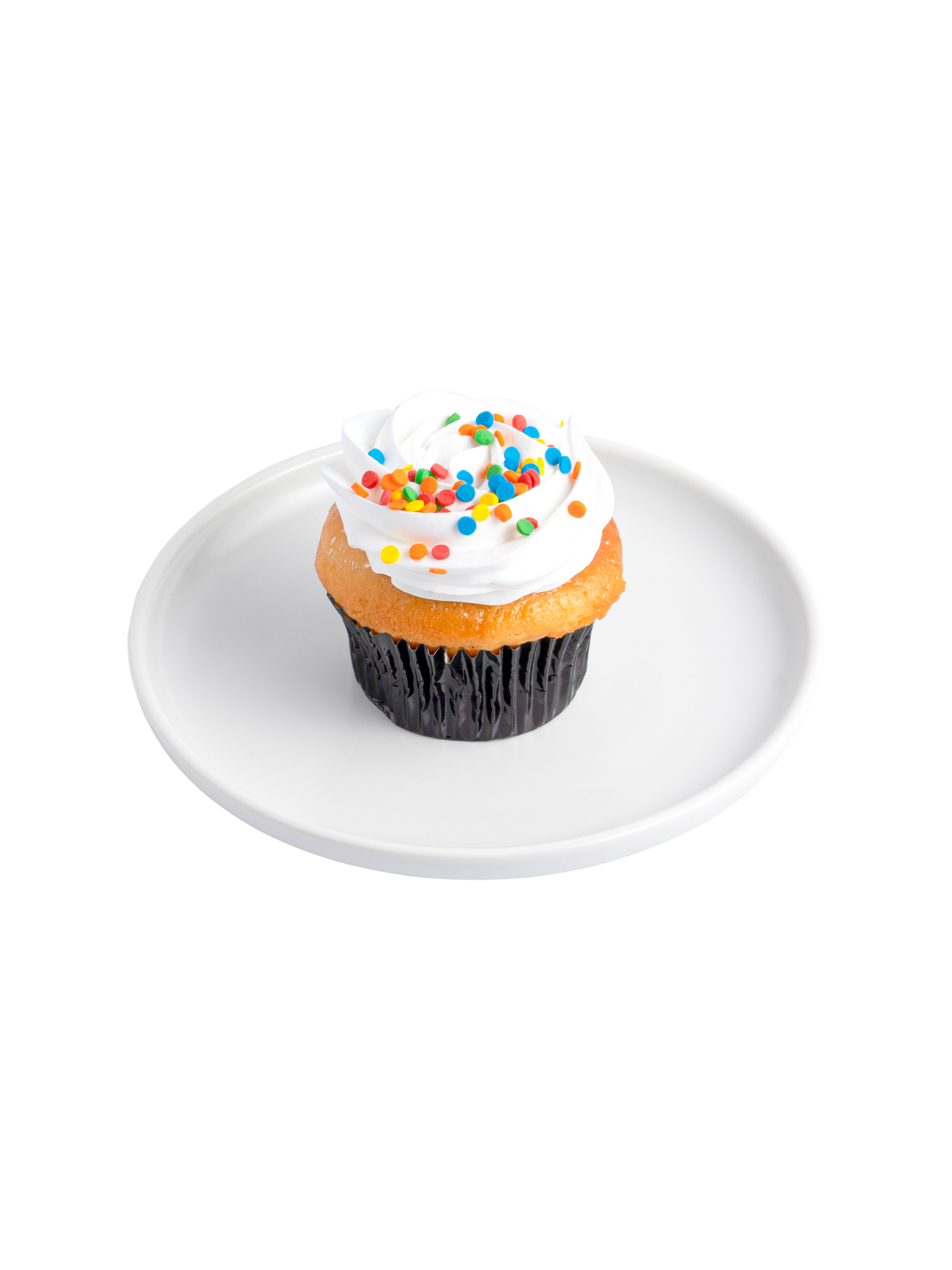 Golden Vanilla Cupcake