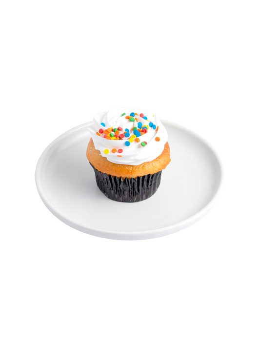 Golden Vanilla Cupcake