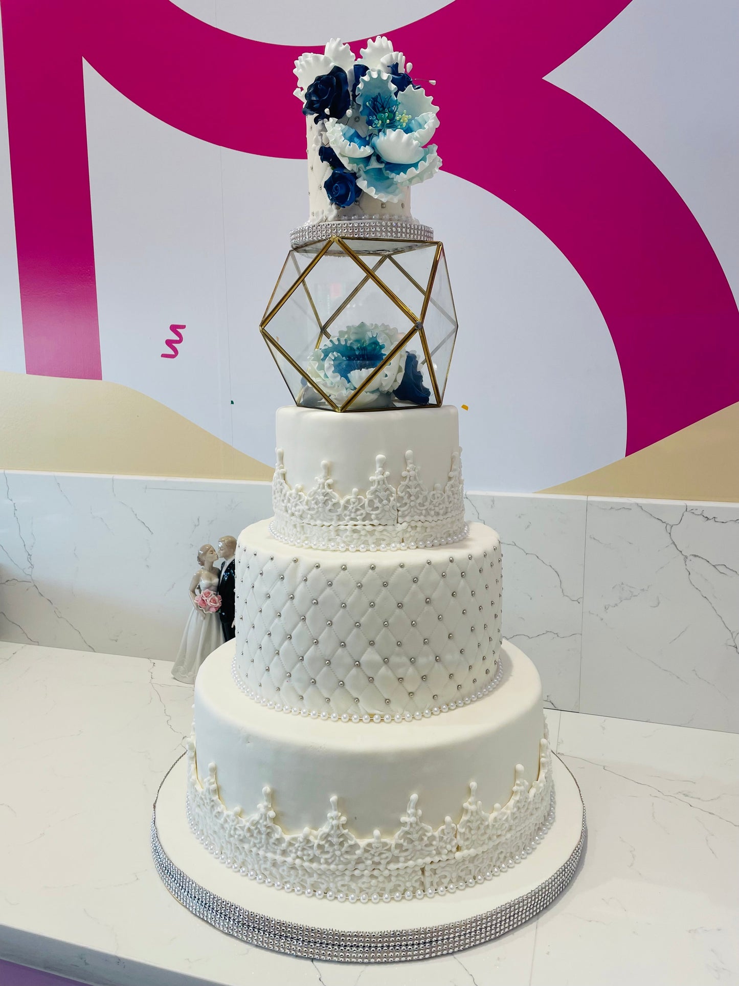 Natalia Fondant Wedding Cake