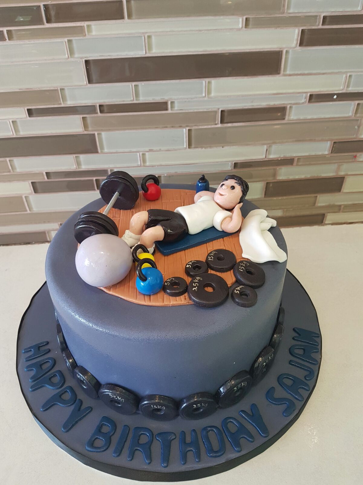 Gym Themed Cake - Rashmi's Bakery