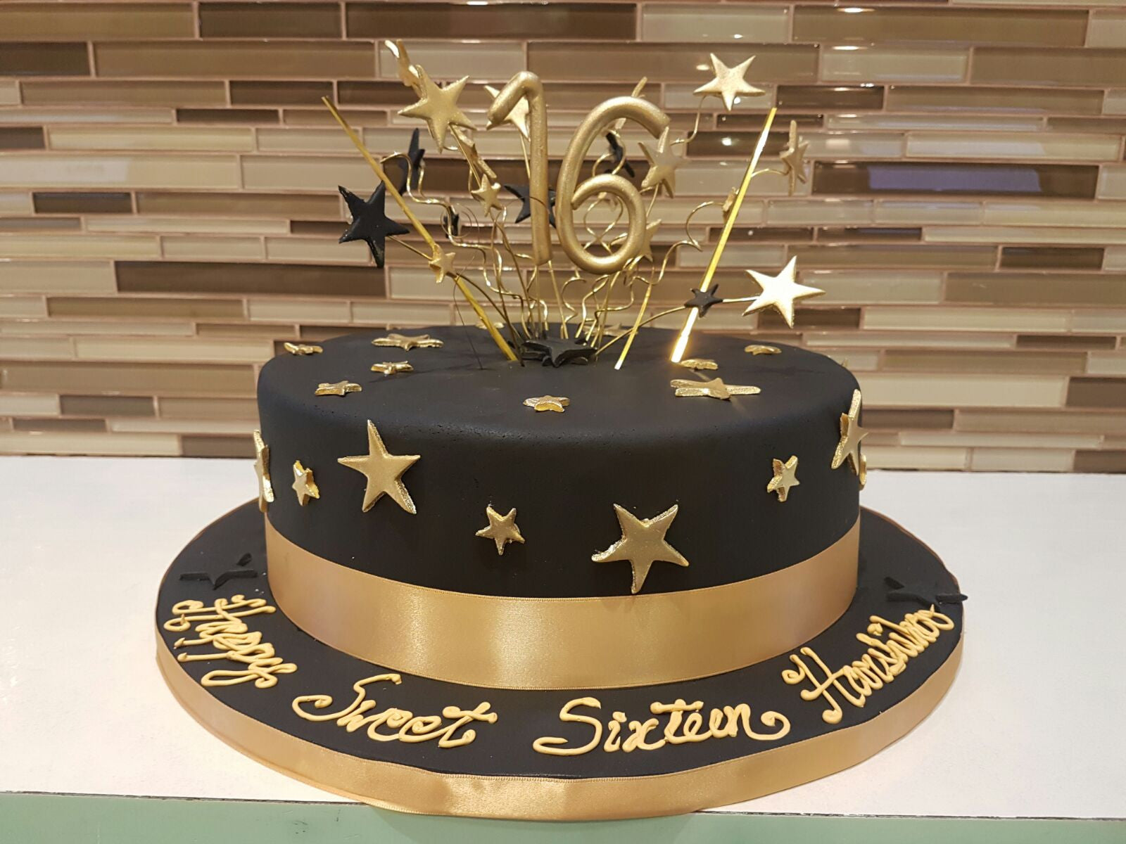 Harshika Sweet Sixteen Cake - Rashmi's Bakery