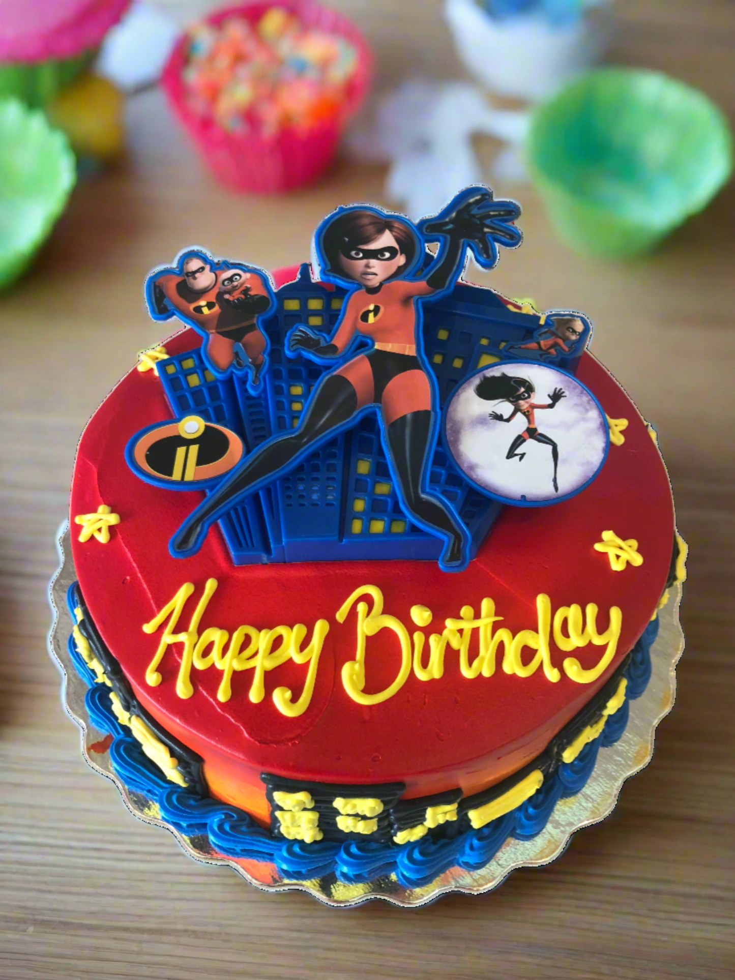 Incredibles Toy Cake
