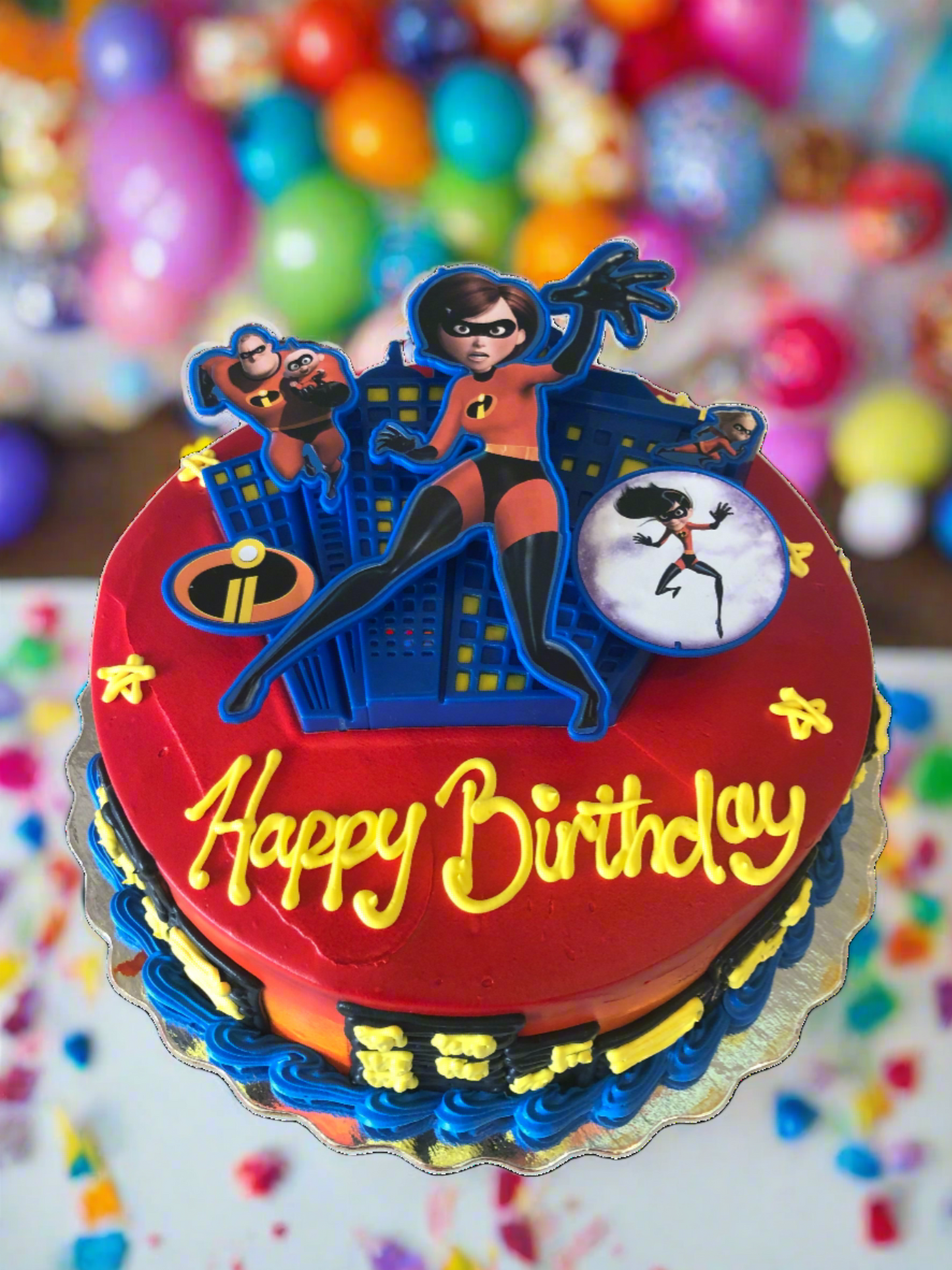 Incredibles Toy Cake