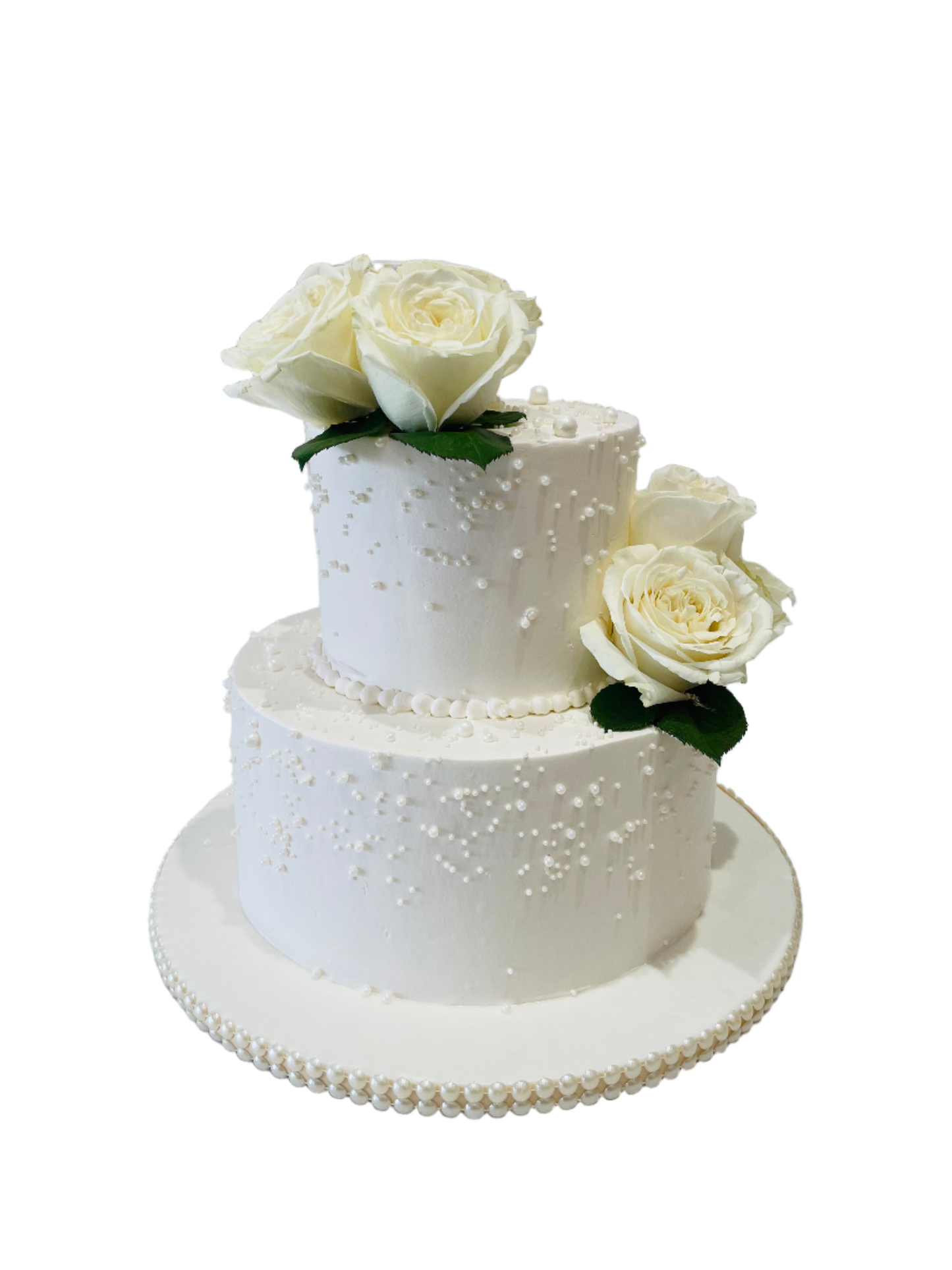 Ganeev Off White Wedding Cake
