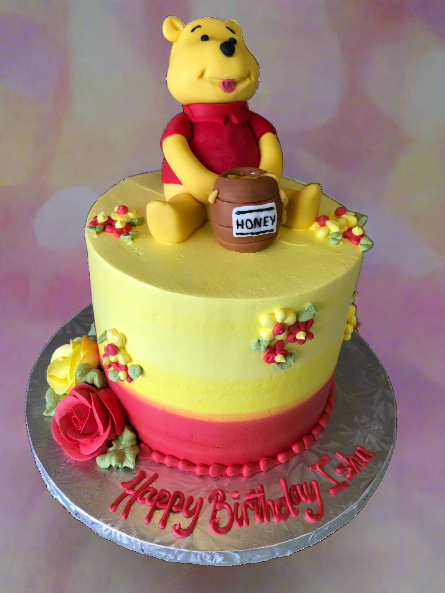 Winnie The Pooh Birthday Cake