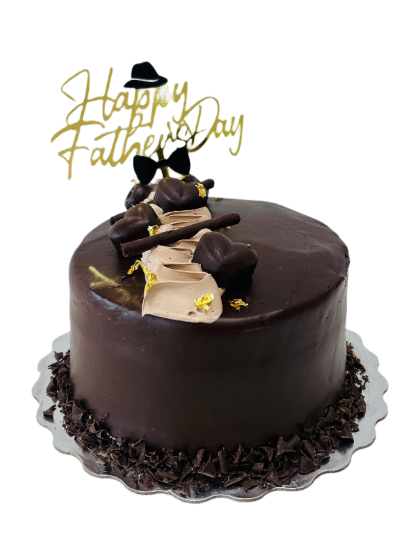 Choco Heart Father's Day Cake