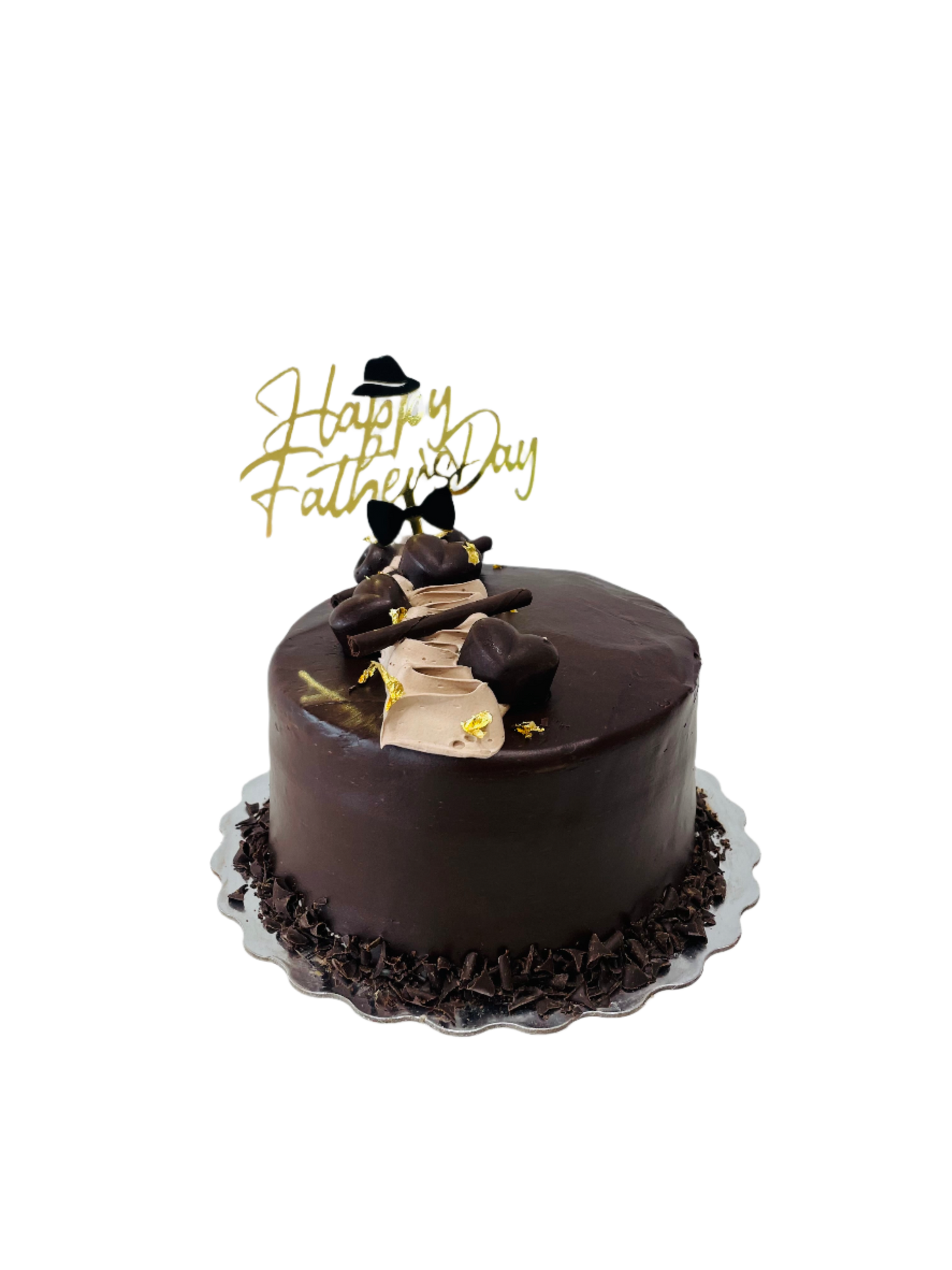 Choco Heart Father's Day Cake