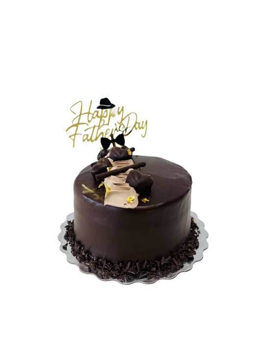 Choco Heart Father's Day Cake