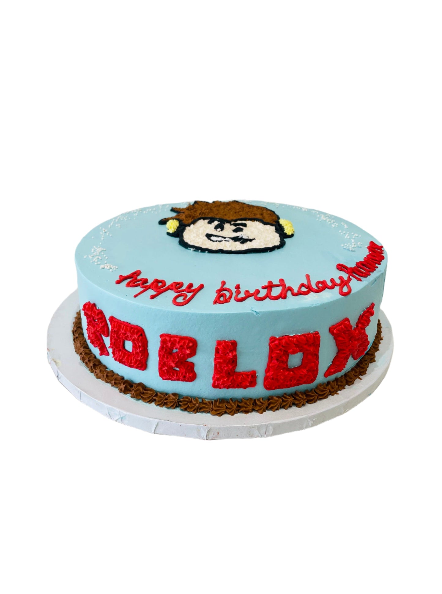 Roblox Blue Cream Cake