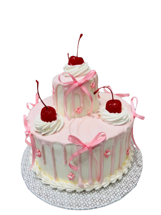 Bow Valentine Cake