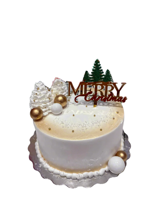 Julia Gold Christmas Cake