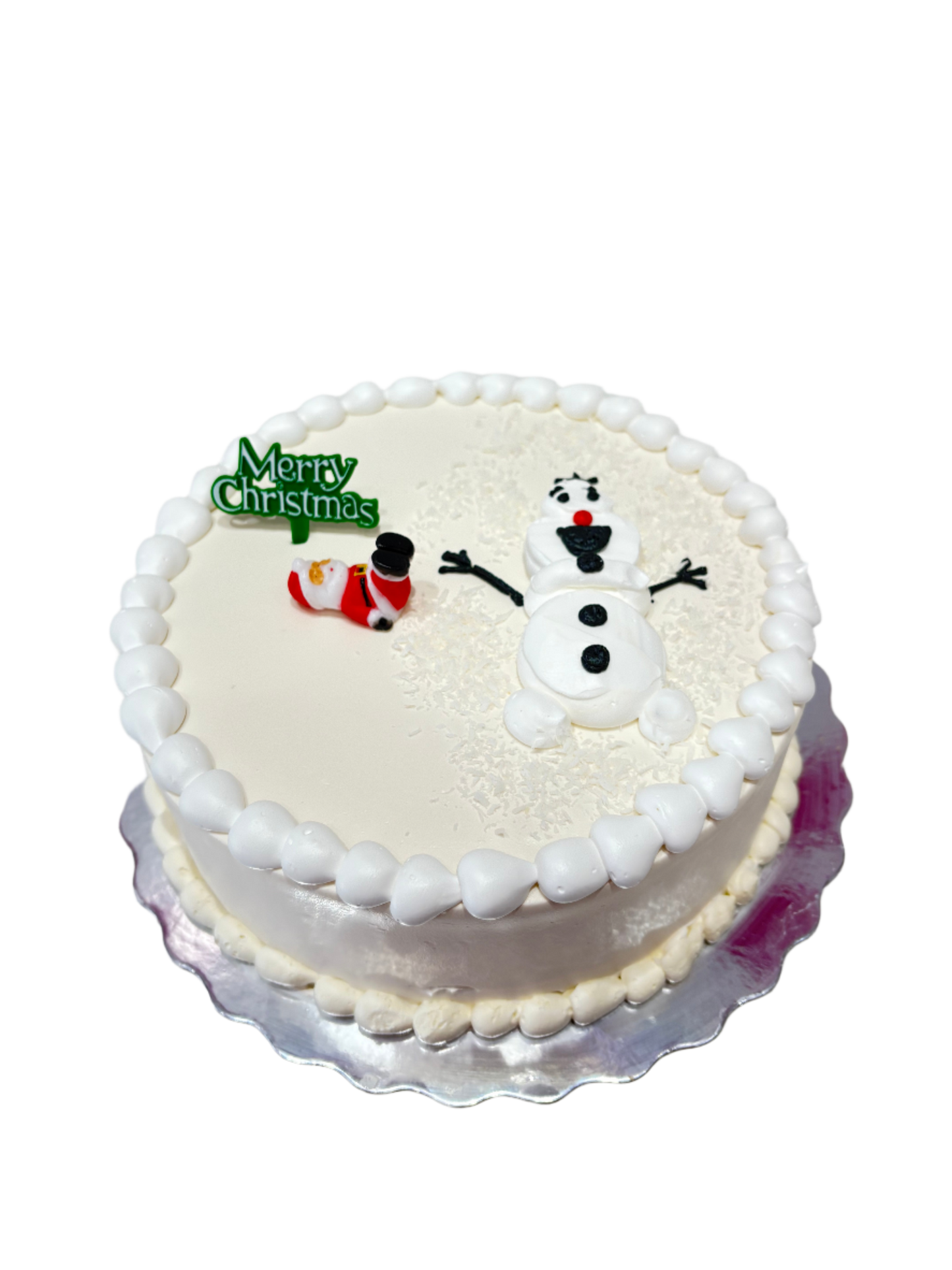 Olaf Santa Christmas Cake