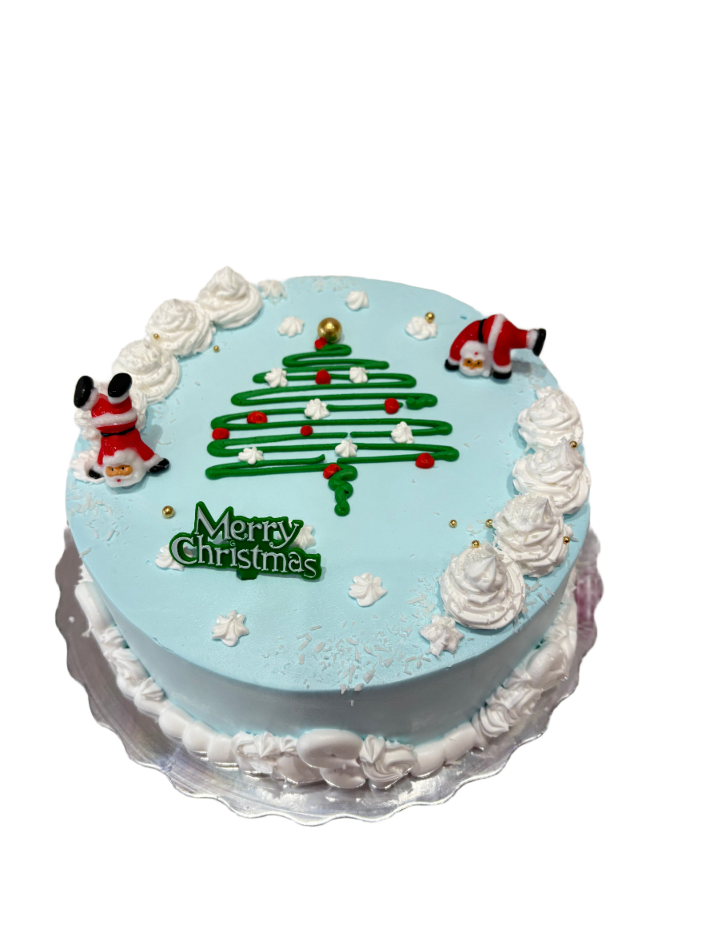 Jenny Blue Christmas Cake