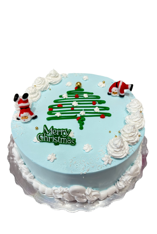 Jenny Blue Christmas Cake