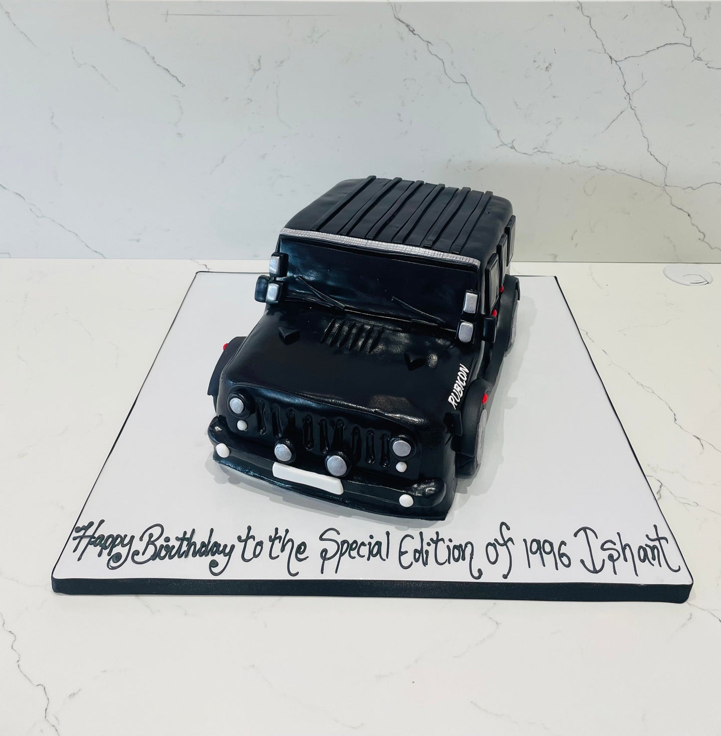 Jeep Rubicon Molded Cake