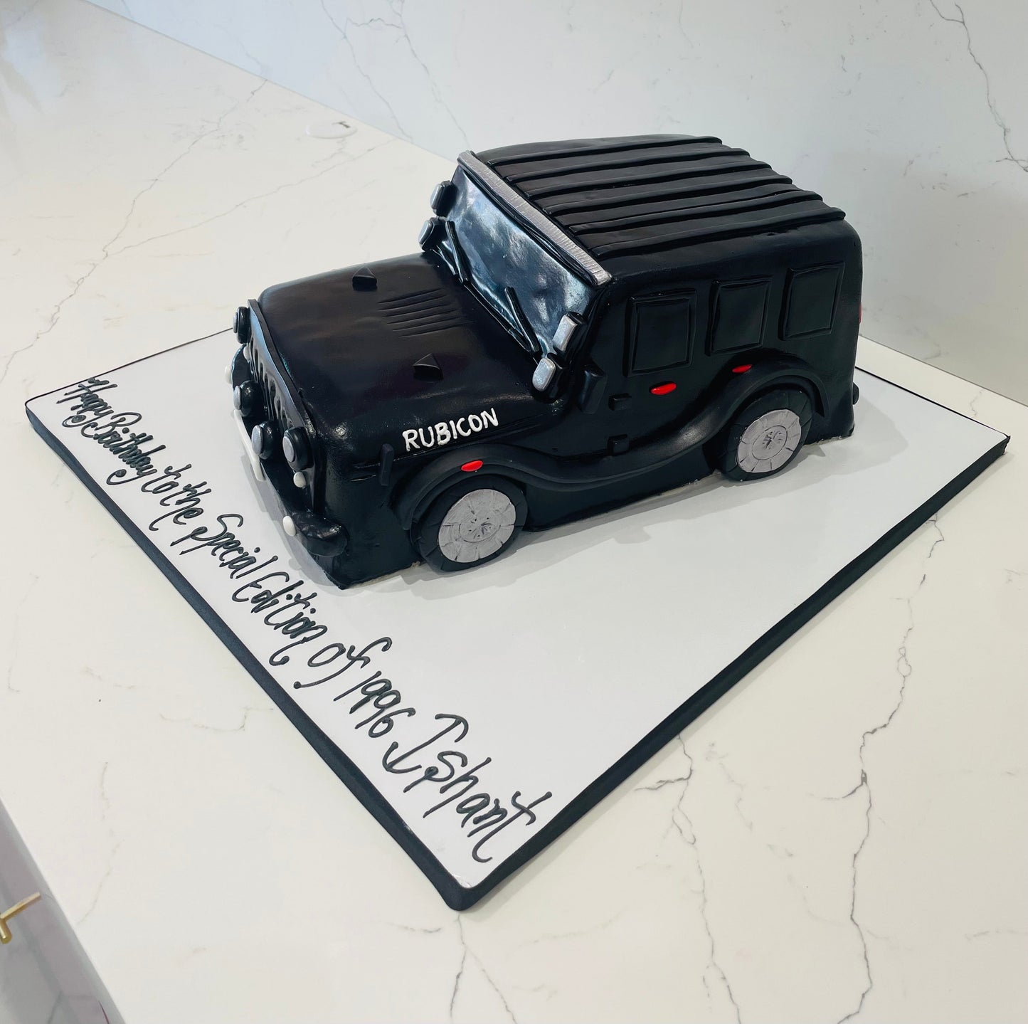 Jeep Rubicon Molded Cake