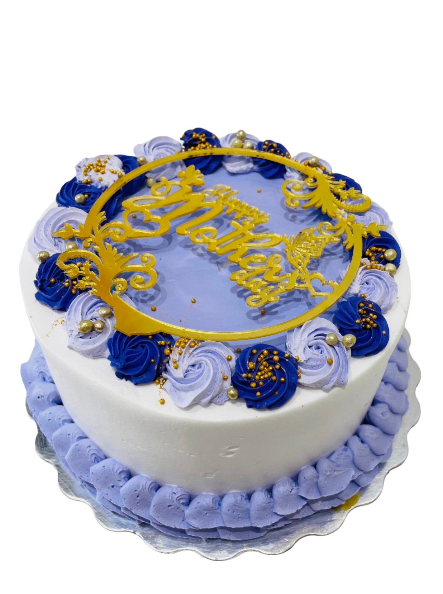 Purple & Lavender Mother's Day Cake