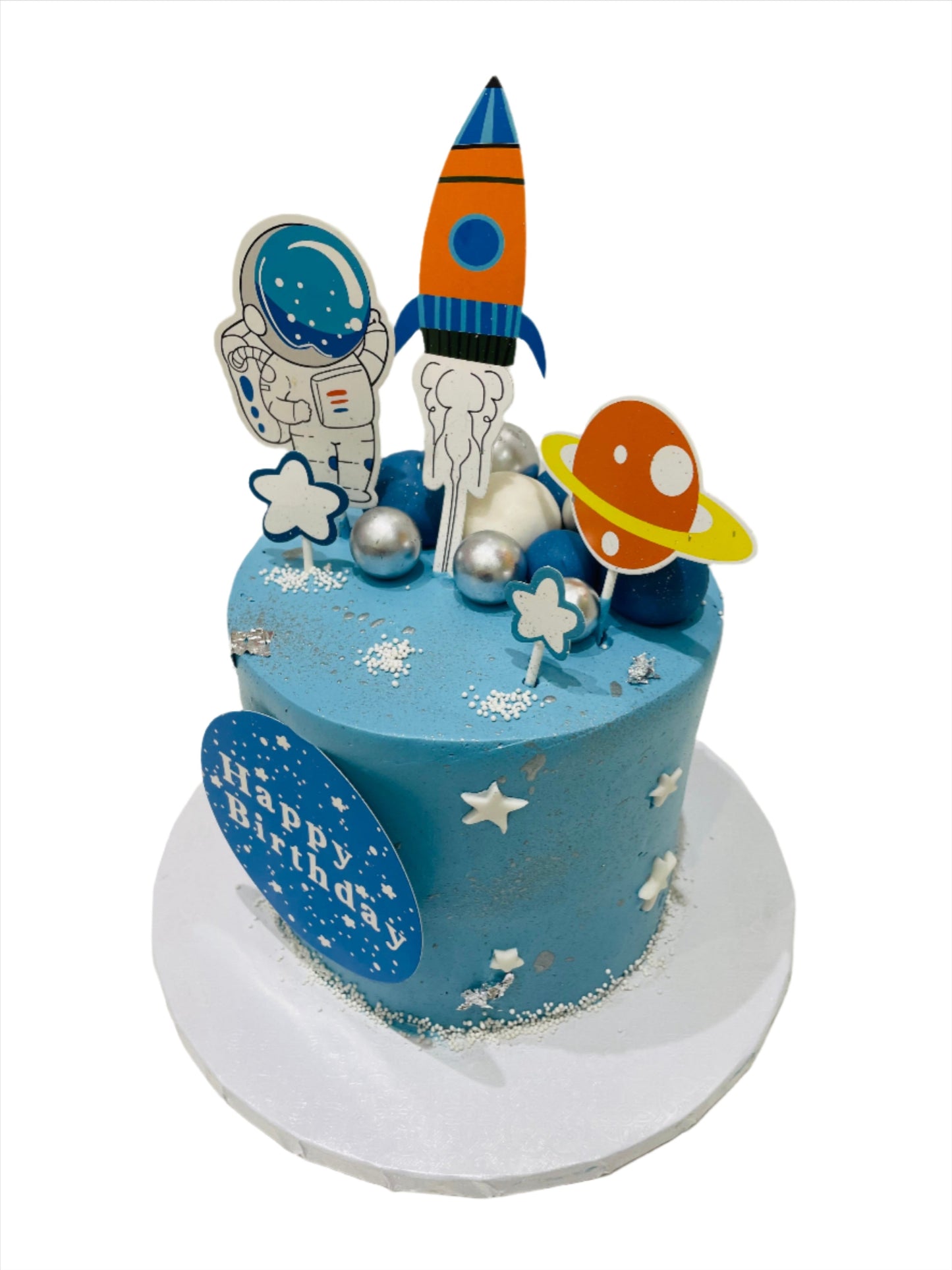 Galaxy Cream Cake
