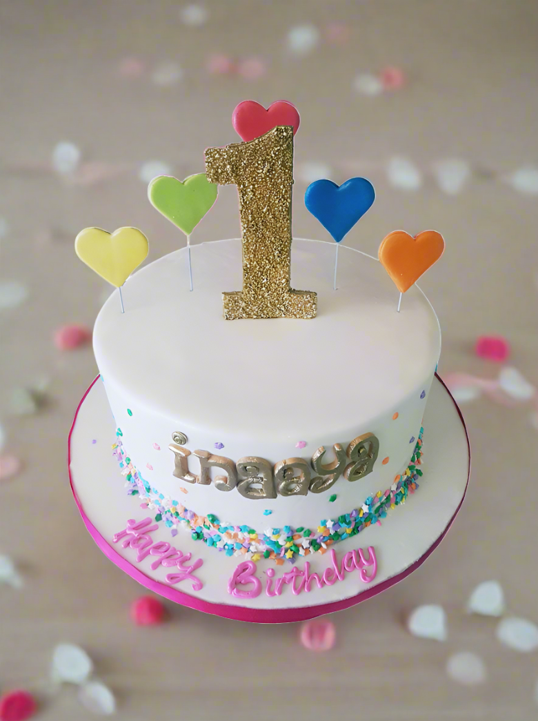 Inaaya Birthday Cake